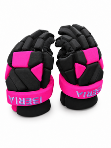 IBERIA Premium Wholesale Pink Lacrosse Gloves for Men | Padded Protective Lacrosse Gloves | Custom Team Gloves - Product Image 4
