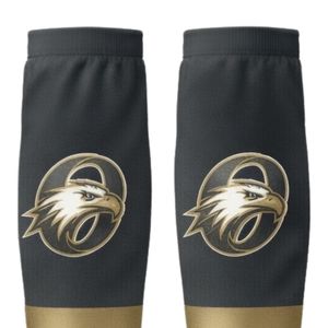 Men Drak Gray Gold Hockey <b>Socks</b> Polyester Athletic Sports <b>Socks</b> <b>Long</b> Team <b>Socks</b> Training Uniform Outdoor Match Performance - Product Image 5