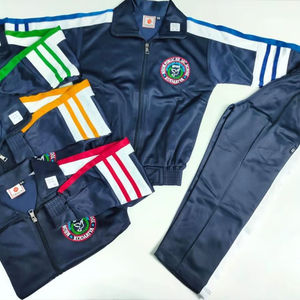 Uniforme Escolar de 2 Piezas de Algodón para Niños de Primaria, Unisex, con Logotipo Personalizado, Diseño y Talla a Medida - Product Image 1