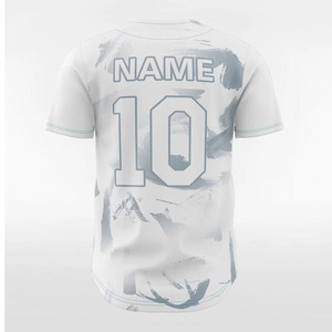 เสื้อเบสบอลคุณภาพสูง ปี 2026 คุณภาพดีที่สุด ราคาถูก ผลิตจากผ้าโพลีเอสเตอร์ 100% ระบายอากาศได้ดี รับผลิตเสื้อเบสบอลแบบ OEM - Product Image 3