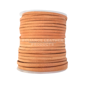 Premium Natural Flat <b>Leather</b> Cord 3mm <b>Leather</b> Strap for <b>Bracelets</b> and Necklace DIY - Product Image 4