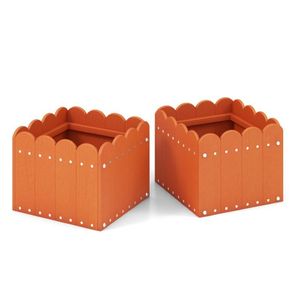 Portico anteriore giardino balcone vasi di fiori & fioriere fioriera con spazi vuoti di drenaggio per arredamento esterno - Product Image 1