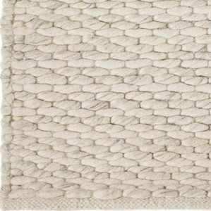 พรมทอมือสไตล์โมเดิร์นสีเบจลายก้อนกรวด ทำจากขนสัตว์ เหมาะสำหรับบ้านหรูและปิกนิก ตกแต่งภายในได้ตามต้องการ ชุดพรมปรับแต่งได้ - Product Image 3