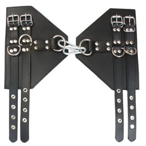 Esposas de Cuero Genuino con Acolchado Extra Ancho para Mayor Comodidad y Control - Product Image 3