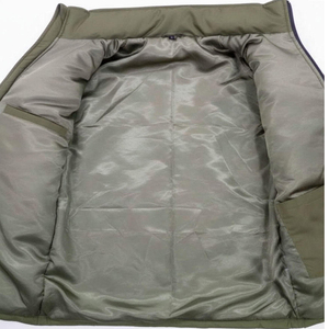 Windproof Outdoor Sportswear Bubble <b>Jacket</b> Full-Zip Padded <b>Jacket</b> With Slant Pocket Insulated Stand Collar <b>Jacket</b> For Men - Product Image 3