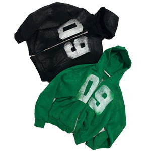 Sudadera con Capucha Casual para Hombre, Invierno 2025, al por Mayor, con Cordón Ajustable, Transpirable, Resistente al Viento, de Forro Polar, Tejida, Ecológica, con Logotipo Personalizado - Product Image 3