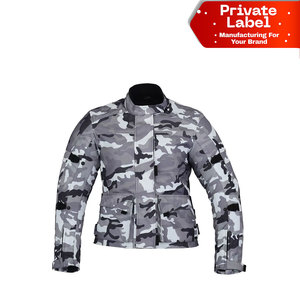 Chaqueta Cordura de Motocicleta de Marca de Prestigio, Diseño Personalizado, Equipamiento de Turismo, Costuras de Color Personalizadas, Chaqueta Cordura de Alta Gama para Motociclistas - Product Image 1