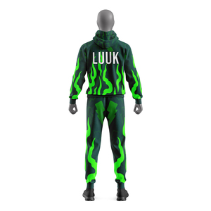Chándal Deportivo OEM con Capucha y Cierre Frontal para Clubes y Academias con Nombres, Números y Colores Personalizados - Product Image 5