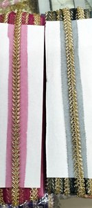 Encaje JK Elegante, Romántico y Ecológico, 100% Poliéster, Estilo Floral, con Bordado Intrincado y Borde de Encaje - Product Image 3