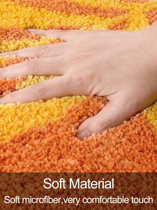Alfombra de Baño de Felpa Ultra Suave Personalizada, Antideslizante, Absorbente, de Microfibra, Alfombra de Baño Gruesa y Peluda - Product Image 3