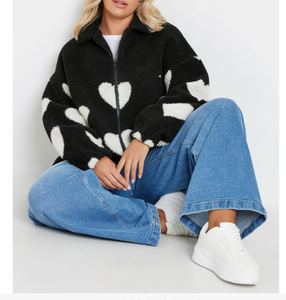 Sweat-shirt personnalisé en coton uni avec logo brodé, col montant, demi-zip, manches longues, prix de gros pour femmes - Product Image 5