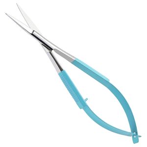 Ciseaux à pointe micro-affûtée à ressort très demandés pour la coupe des cils et des sourcils - Product Image 1
