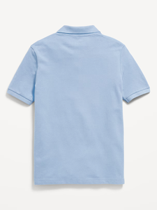 เสื้อโปโลนักเรียนชายแบบขายส่ง สำหรับโรงเรียนประถม ผลิตจากโพลีเอสเตอร์ 100% รับผลิตชุดนักเรียนตามแบบ OEM ODM จากโรงงาน - Product Image 3
