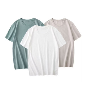 T-shirt de haute qualité à épaules tombantes, coupe ample, imprimé personnalisé, manches courtes, couleur unie, vêtements décontractés pour hommes, jersey - Product Image 6