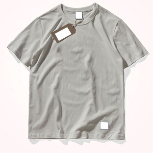 T-shirts en polyester respirants pour hommes, grande taille, personnalisés, imprimés par sublimation, couleur unie, effet faux délavé, vente en gros - Product Image 1