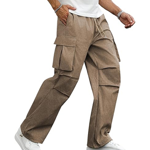 กางเกงกีฬาขายาวของผู้ชายกางเกงเอวยางยืดออกแบบได้ตามต้องการ - Product Image 1