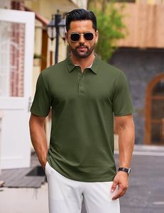 Camiseta de golf personalizada, camiseta de golf de tela twill, camiseta de golf de secado rápido, camiseta de golf para hombre y mujer, camiseta de golf para verano - Product Image 1