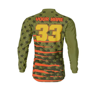 Maillot de VTT à manches longues de haute qualité, séchage rapide, anti-UV, maillot de cyclisme en montagne, OEM ODM, vente en gros de maillots de VTT - Product Image 4
