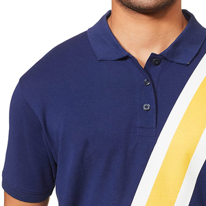 Polo de Golf Personalizado con Logotipo Bordado, 100% Algodón, para Hombre, Color Sólido, en Venta a Precio Bajo al por Mayor - Product Image 5