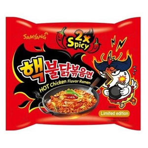 Oferta de Fideos Ramen Buldak con Sabor a Pollo Picante, 4 Paquetes de Fideos Picantes - Product Image 1