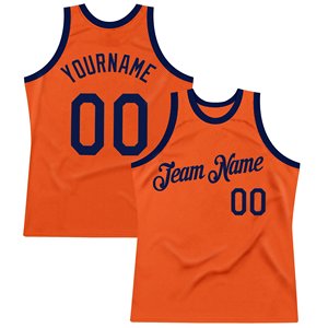 Maillot de basket-ball orange personnalisé en maille sublimée, unisexe, pour adulte, avec nom et numéro d'équipe, débardeur respirant - Product Image 5