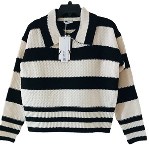 Suéter de nuevo diseño para mujer, suéter grueso de talla grande para invierno con cuello levantado, diseño de abrigo Delgado holgado - Product Image 3