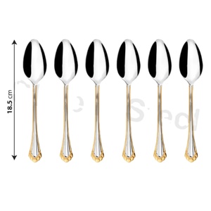 Cutlery and fork set Stainless Steel Cutlery Set Silver Color <b>Dinner</b> <b>Knife</b> Spoon Fork Utensils for Kitchen and Party - Product Image 3