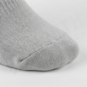 Knee High <b>Socks</b> Gray Striped Breathable Soccer Football <b>Socks</b> for Adults Regular Style Knitted Sport <b>Socks</b> - Product Image 6