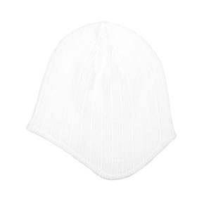 Gorro Unisex Blanco Sólido de Punto Acrílico para Invierno, Casual, para Exteriores, Adulto, 58-60CM - Product Image 2