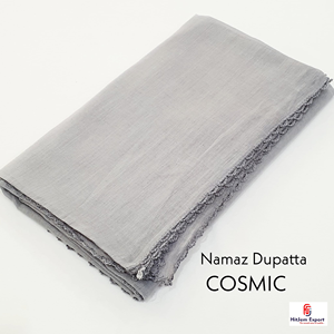 Breathable Plain Neckwear Fabric Cotton Viscose Polyester Lightweight Woven <b>Scarf</b> Textile Bulk OEM ODM Private Label Supplier - Product Image 2