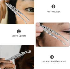 Pinzas Profesionales para Glándulas de Meibomio, Pinzas Quirúrgicas para Masaje de Párpados, Pinzas Expresoras de Glándulas, Instrumento Oftálmico con Certificación ISO - Product Image 5