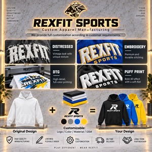 Rexfit sports Custom Unisex Printed Tracksuit <b>Spray</b> Effect Pullover Hoodie Wide Leg Sweatpants <b>Set</b> Drop Shoulder Streetwear - Product Image 4
