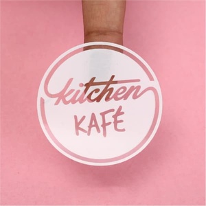 Etiquetas Transparentes de Vinilo Personalizadas con Tinta Blanca, Impresión UV, Adhesivo Transparente con Tinta Blanca - Product Image 4