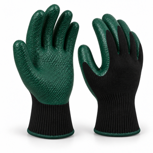Gants de travail enduits de latex offrant une adhérence fiable, une protection robuste des mains et un confort flexible pour la construction et la maintenance - Product Image 4