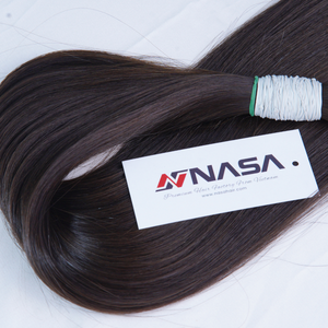 จัดส่งด่วนแบบยกแพ็ค ผมต่อแท้ Remy ของ NASA น้ำหนัก 100 กรัม ผมเวอร์จินเวียดนาม ย้อมสีได้ทุกสี ความยาว 65 ซม. เย็บสองชั้นด้วยเครื่องจักร - Product Image 5