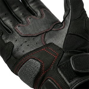 Guantes de Ciclismo de Cuero para Invierno, Compatibles con Pantalla Táctil, Ligeros, Unisex, Antideslizantes, con Correa Ajustable para la Muñeca y Gancho - Product Image 5
