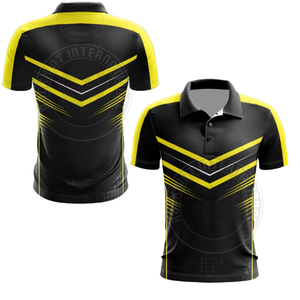 Polo de Algodón 220G con Logotipo Personalizado Bordado de Fábrica OEM, Color Sólido, Liso, para Golf, Deportes al Aire Libre, Casual, Negocios - Product Image 5