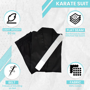 Kimono de BJJ de Diseño Personalizado al por Mayor, 100% Algodón, 220g, Impresión por Transferencia de Calor, Uniforme de Artes Marciales Unisex para Adultos - Product Image 4