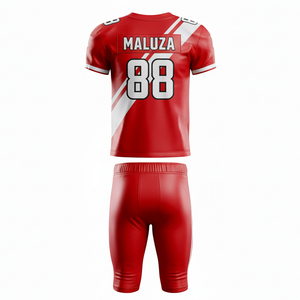 Uniforme de football américain sublimé haute performance, conception personnalisée, maillots de football, vêtements de sport professionnels pour équipes - Product Image 4