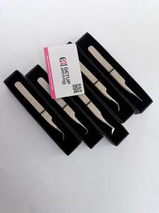 Pinzas para Pestañas Getup Brosons Impex de Acero Inoxidable con Diseño de Mariposa, Punta Suave de Precisión, Logotipo Personalizado, 45/90/Boot/Curve - Product Image 1