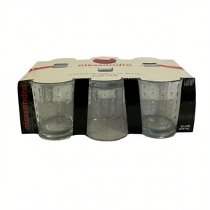260ml VASO AGUA BALI Glass Drinkware - Product Image 2