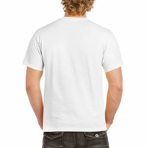T-shirt unisexe en coton de qualité supérieure, col rond, personnalisable avec logo brodé et impression par transfert thermique, style décontracté, vente en gros - Product Image 3