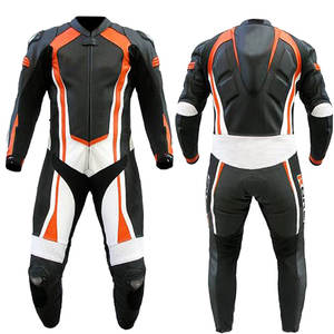 Combinaison de moto d'hiver unisexe en cuir véritable de qualité supérieure, respirante, imperméable et coupe-vent, pour la course automobile et moto - Product Image 6