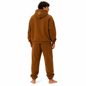 Traje de lana extragrande para hombre, hecho de material de lana cálido, cómodo, de ajuste holgado, tacto suave y calor acogedor para uso casual. - Product Image 3