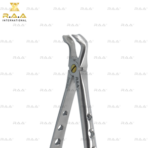 Pinzas de Extracción Dental F7C con Recubrimiento de Diamante para Molares Inferiores, Tipo Cuerno de Vaca, R.A.A. INTERNATIONAL RAA-278, Certificación CE Clase I - Product Image 4