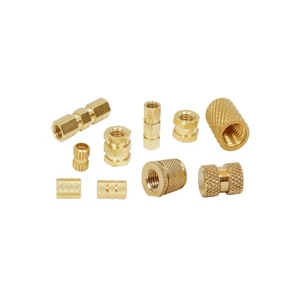 Insertos de Latón de Alta Precisión para la Industria, Insertos Roscados Moleteados para Piezas Moldeadas de Plástico, Alta Resistencia a la Extracción - Product Image 5
