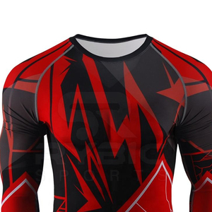 Camiseta Deportiva Elástica Suave de Primera Calidad con Sublimación, Diseño de Logotipo Personalizado, Absorbe la Humedad - Product Image 3