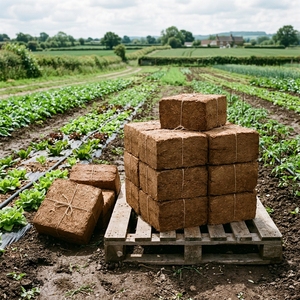 Chips de Fibra de Coco Exim (Marrón Natural) - Sustrato Hidropónico Ecológico y Biodegradable para Cultivo de Plantas y Vegetales - Product Image 5
