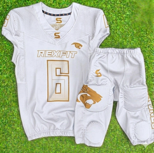 Ensemble d'uniformes de football américain Rexfit Sports Factory Direct, maillots d'équipe personnalisés, prix de gros - Product Image 2