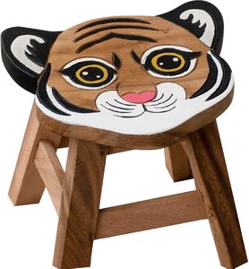 Creative Cartoon Kids <b>Stool</b> Wooden Cute <b>Animal</b> Seat Modern Design Tabletop Installation Furniture Decoration for Living Room - Product Image 3